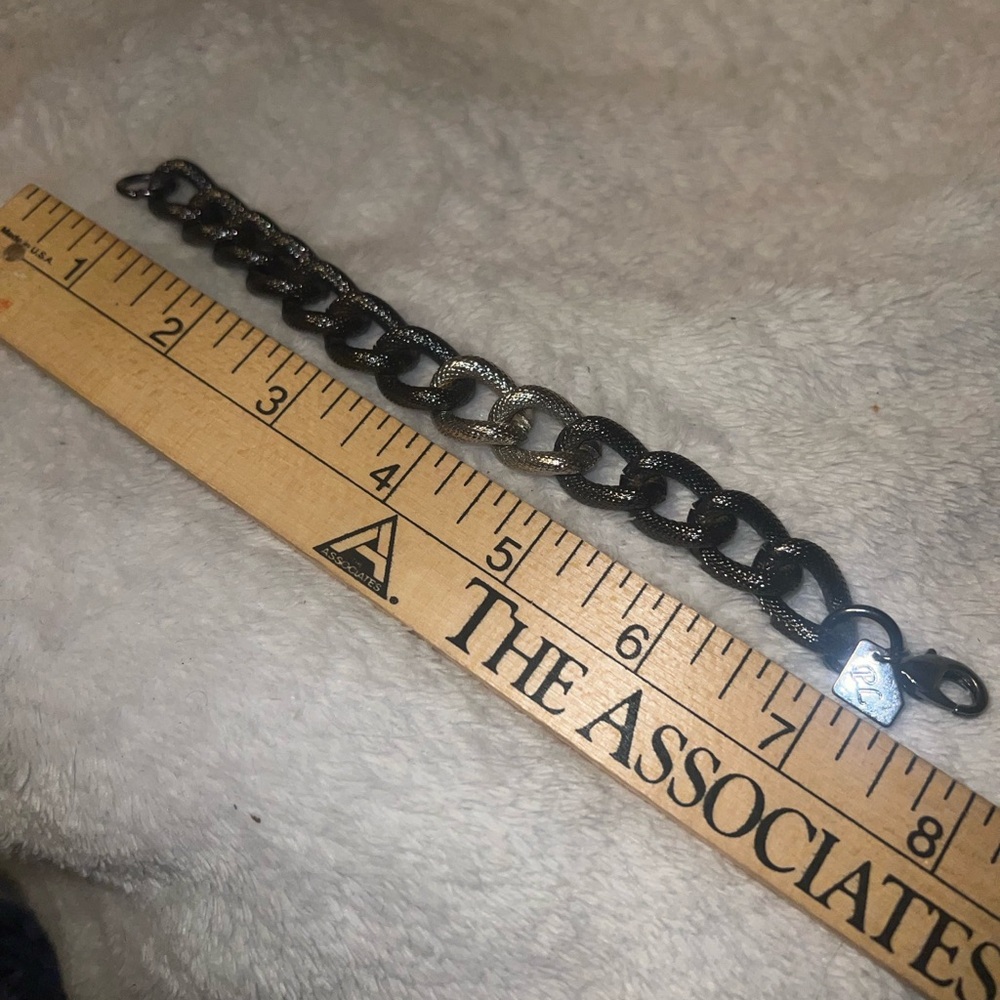 Park lane chunky linked in braclet 2 toned - Picture 3 of 8